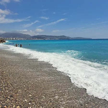 Lejlighed Vue Mer, Plage A 5Min A Pied, Acces Direct En Tramway Nice